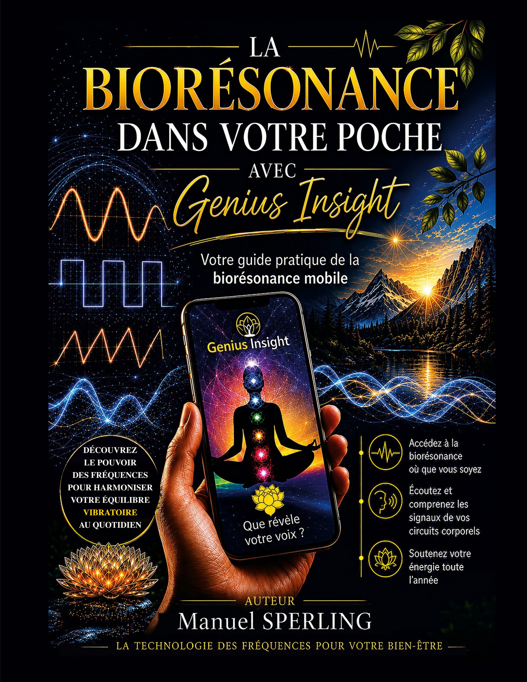 Première de couverture du livre La Biorésonance dans votre poche
