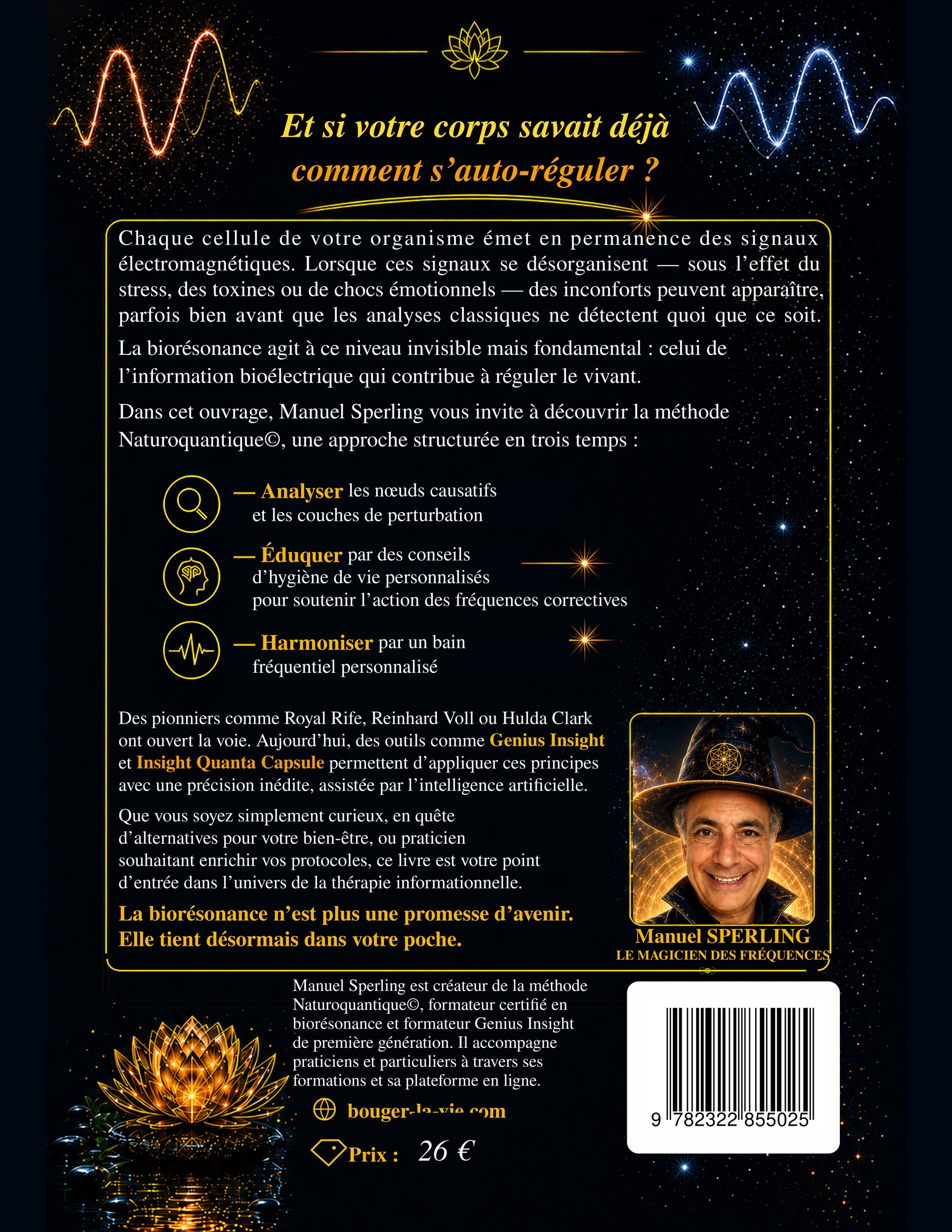 Quatrième de couverture du livre La Biorésonance dans votre poche
