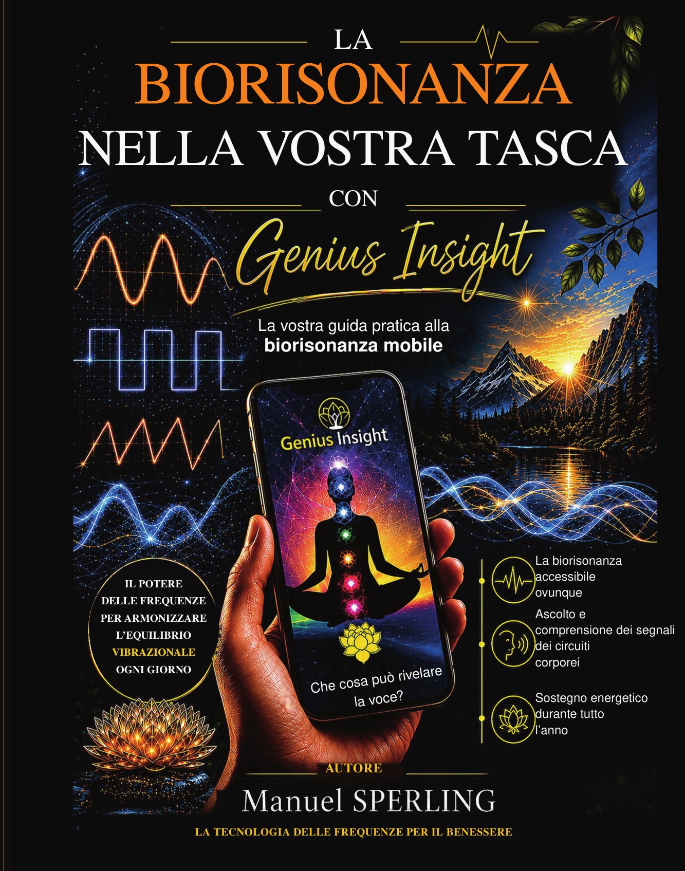 Prima di copertina di La biorisonanza nella vostra tasca con Genius Insight